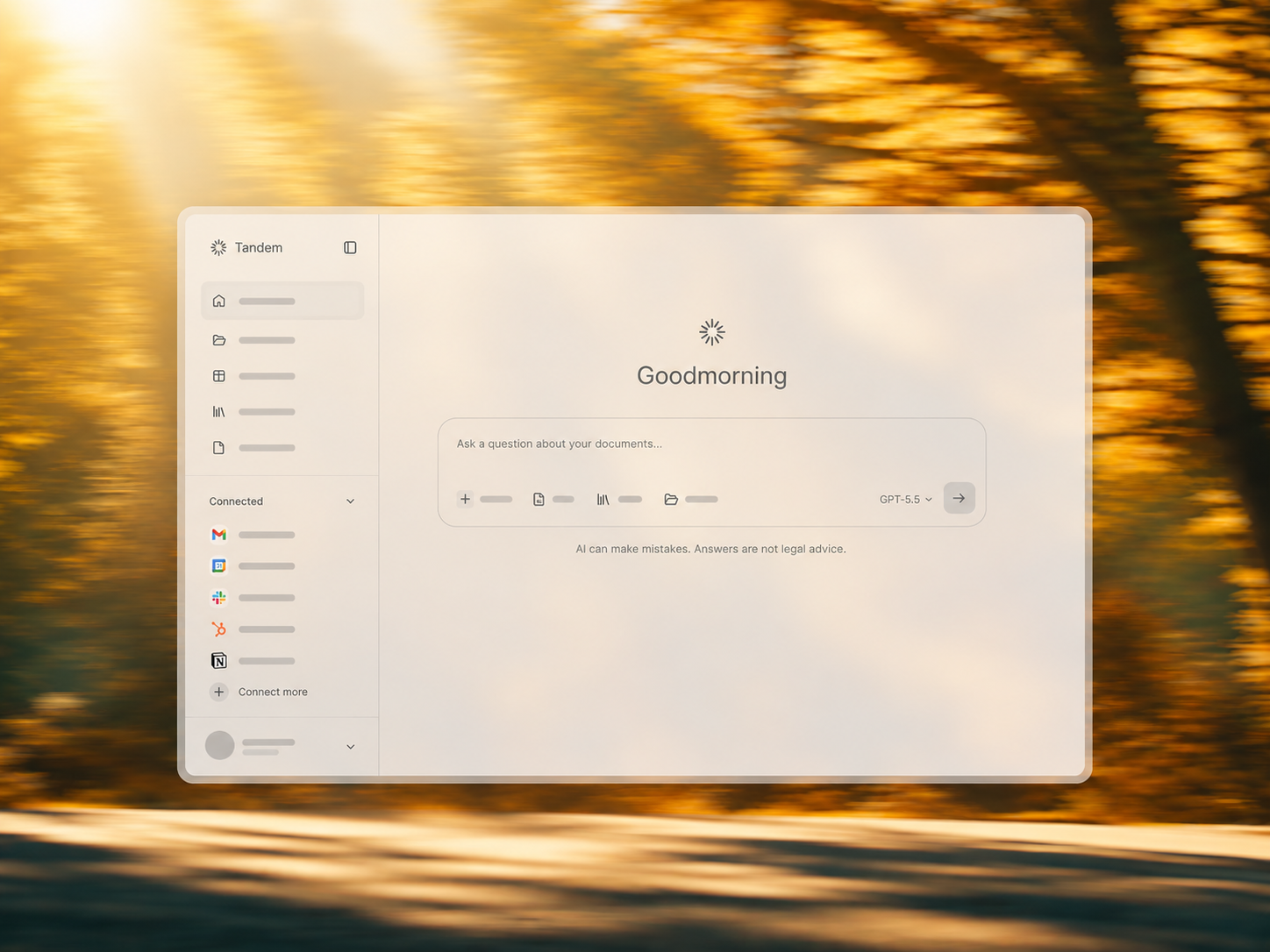 Tandem product preview
